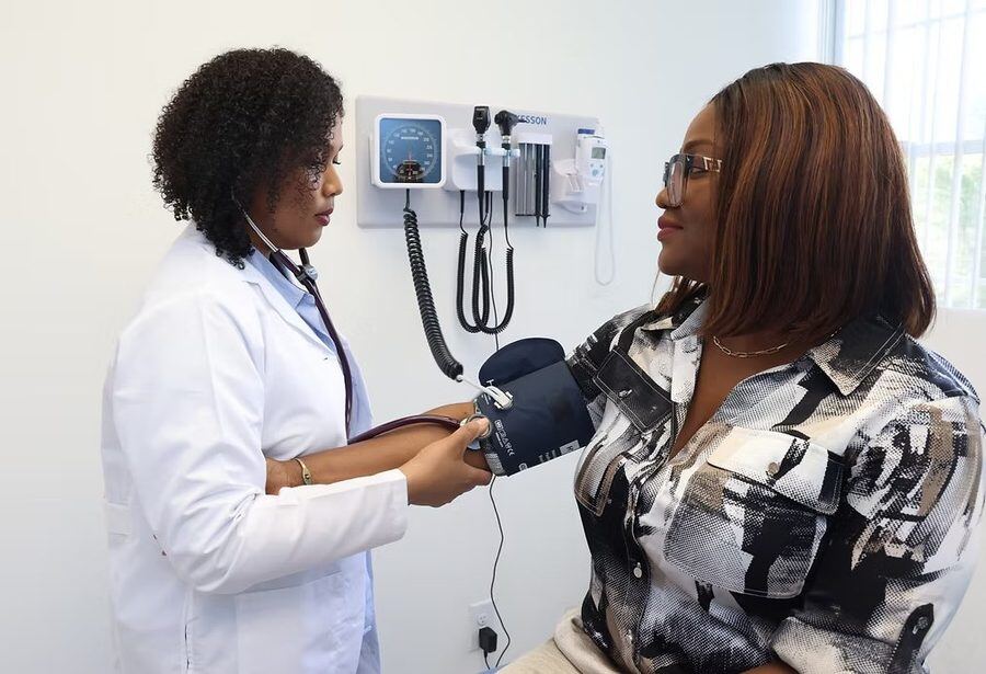 Blood pressure check